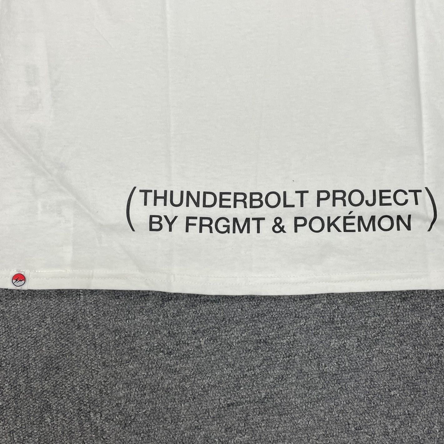 定価11000円 未使用 FRAGMENT DESIGNT Pokemon 21SS THUNDERBOLT 