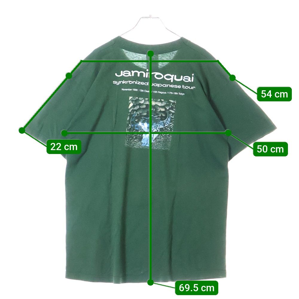 激レア ジャミロクワイ Jamiroquai 1999年製ヴィンテージ Tシャツ 激レア ジャミロクワイ Jamiroquai 1999年製ヴィンテージ T