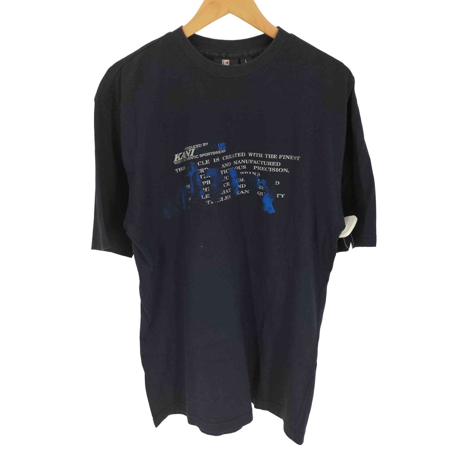 カールカナイ Karl Kani 90-00S JEANS リリック プリント S/S Tシャツ メンズ import：L 