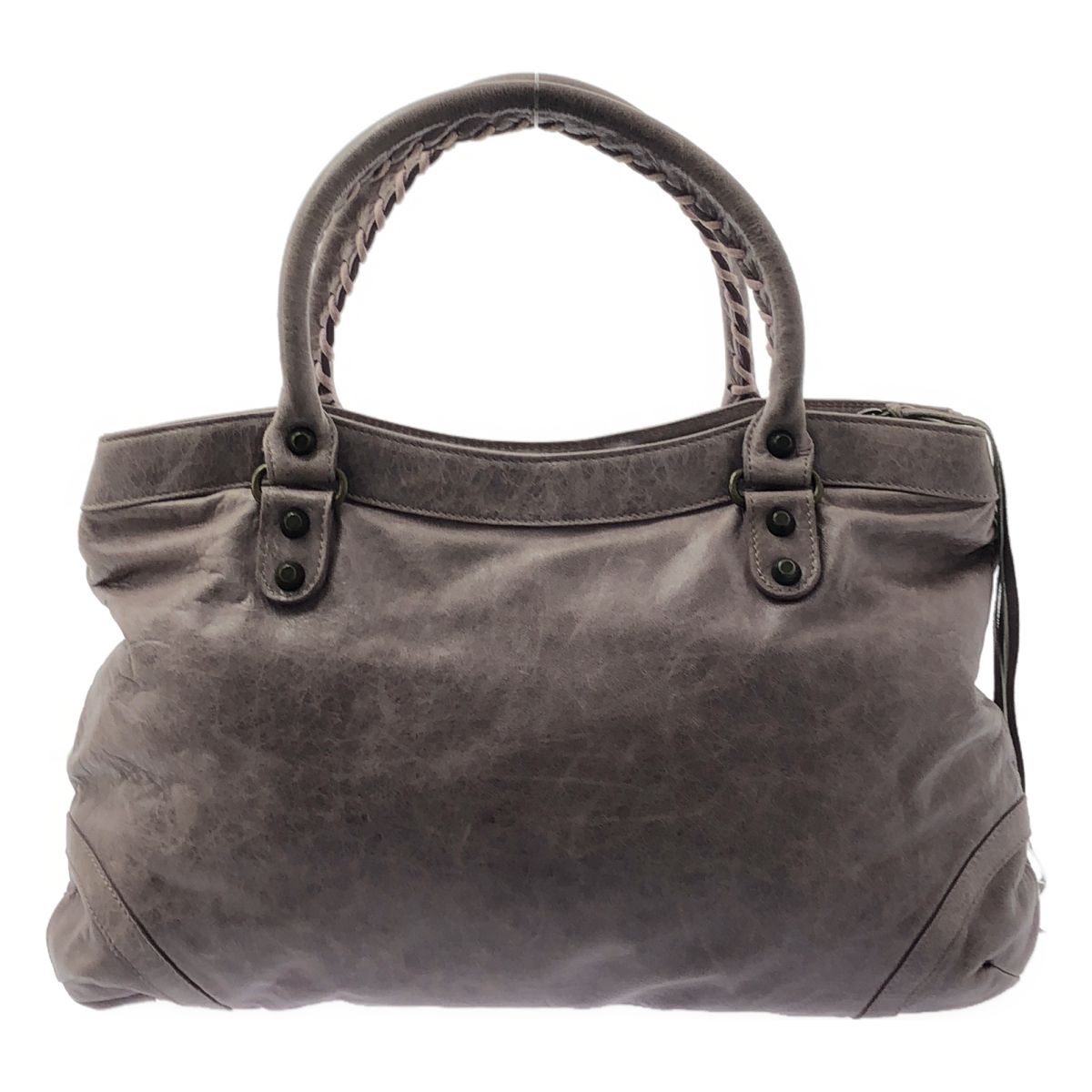 BALENCIAGA | バレンシアガ | City シティ レザー ハンドバッグ | パープル | レディース
