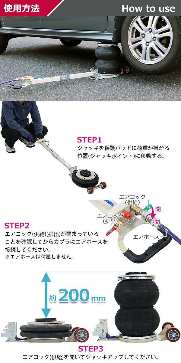 ガレージジャッキ