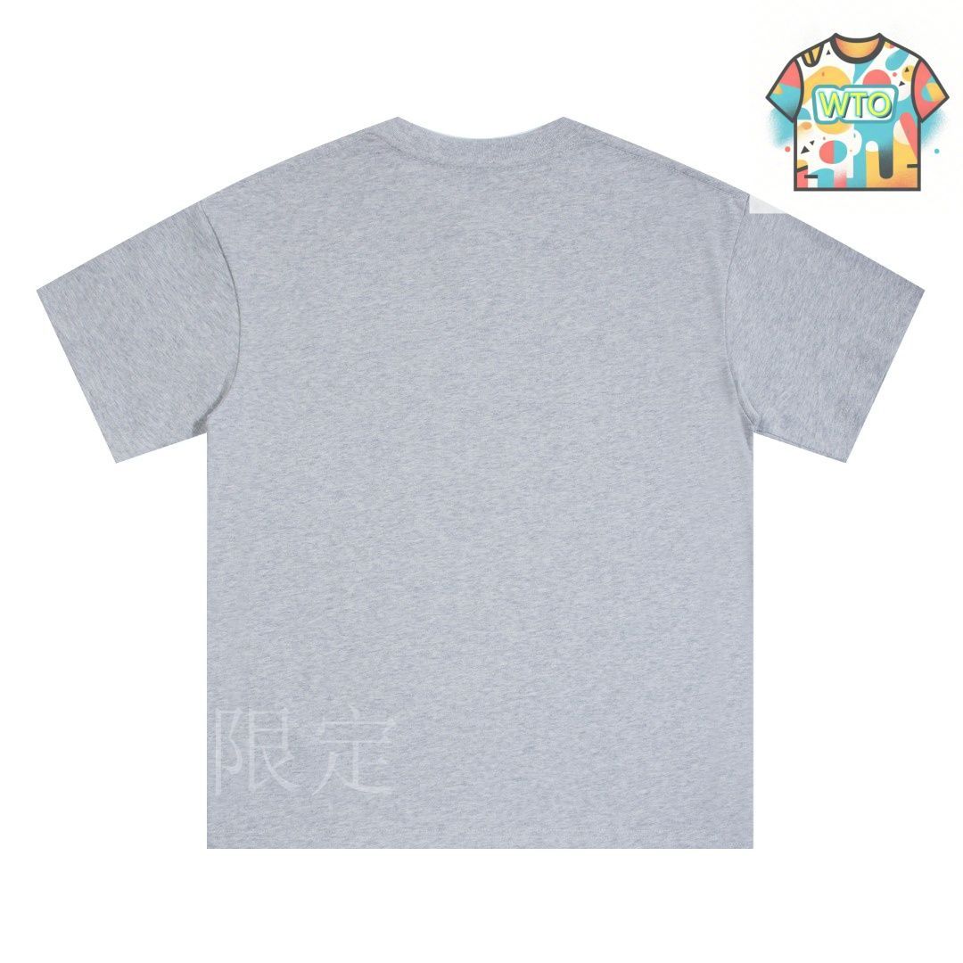 LOEWE ★ フローラル刺繍 Tシャツ 今日特価】Loewe 刺繍花束微辺 丸首ショートスリーブ T シャツ-2