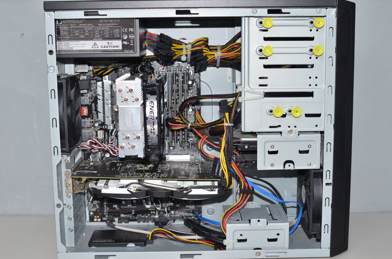 自作ゲーミングPC Windows11+office 高性能core i7-7700 GTX1060 6GB