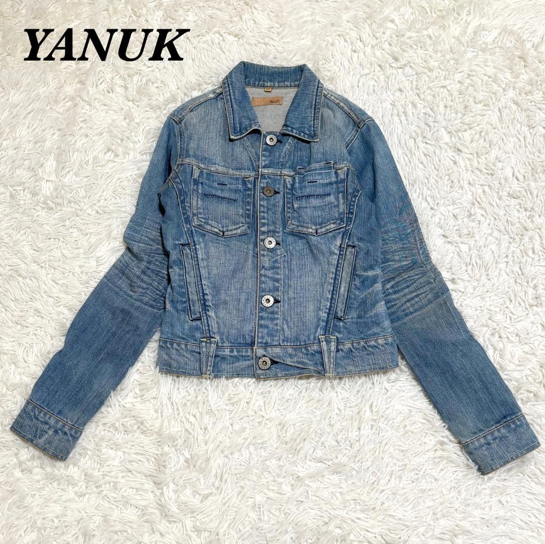 YANUK Gジャン デニムジャケット XP ヴィンテージブルー