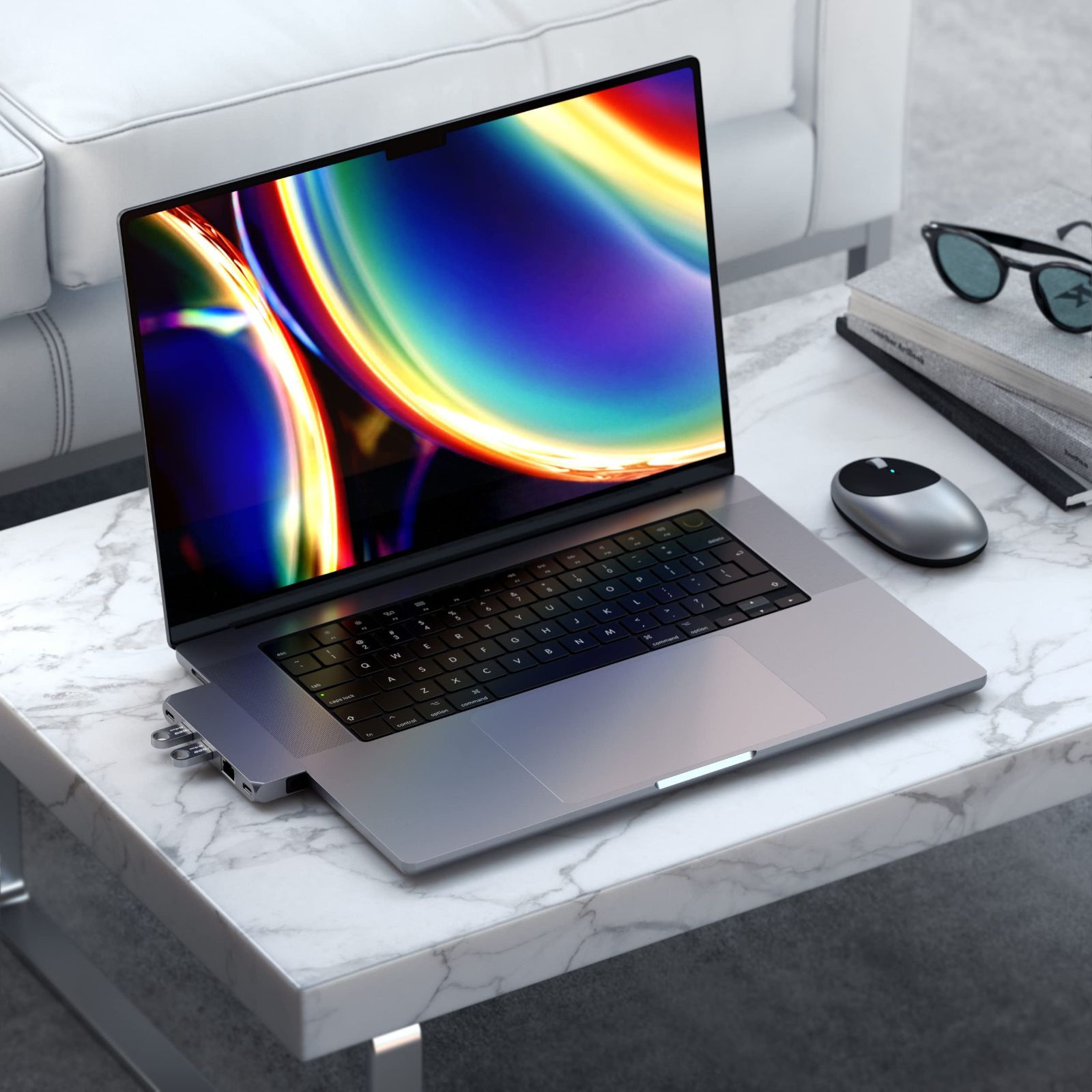 在庫 USB-C Proハブ ミニ Satechi 6-in-2 スペースグレイ USB4 USB-Aデータ USB-Cデータ MacBookPro Air M1 M2 M3対応 WWW_OLIVIERBERNSTEIN_COM