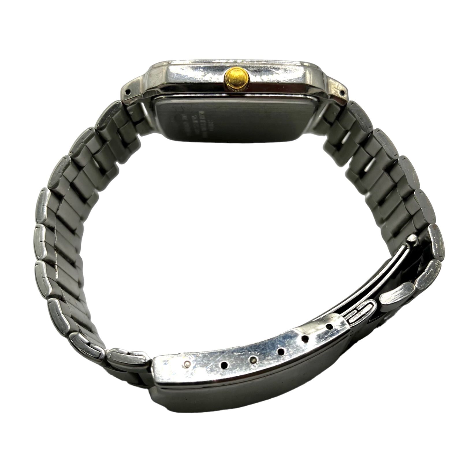 【美品 SEIKO SPIRIT】 セイコースピリット クオーツレディース腕時計 スクエアフェイスが印象的