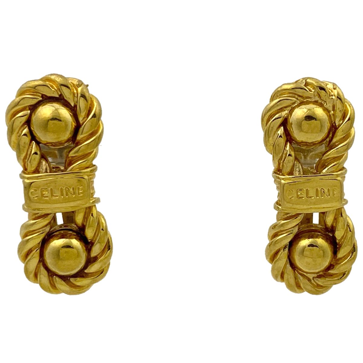 セリーヌ CELINE デザイン イヤリング ファッションアクセサリー  