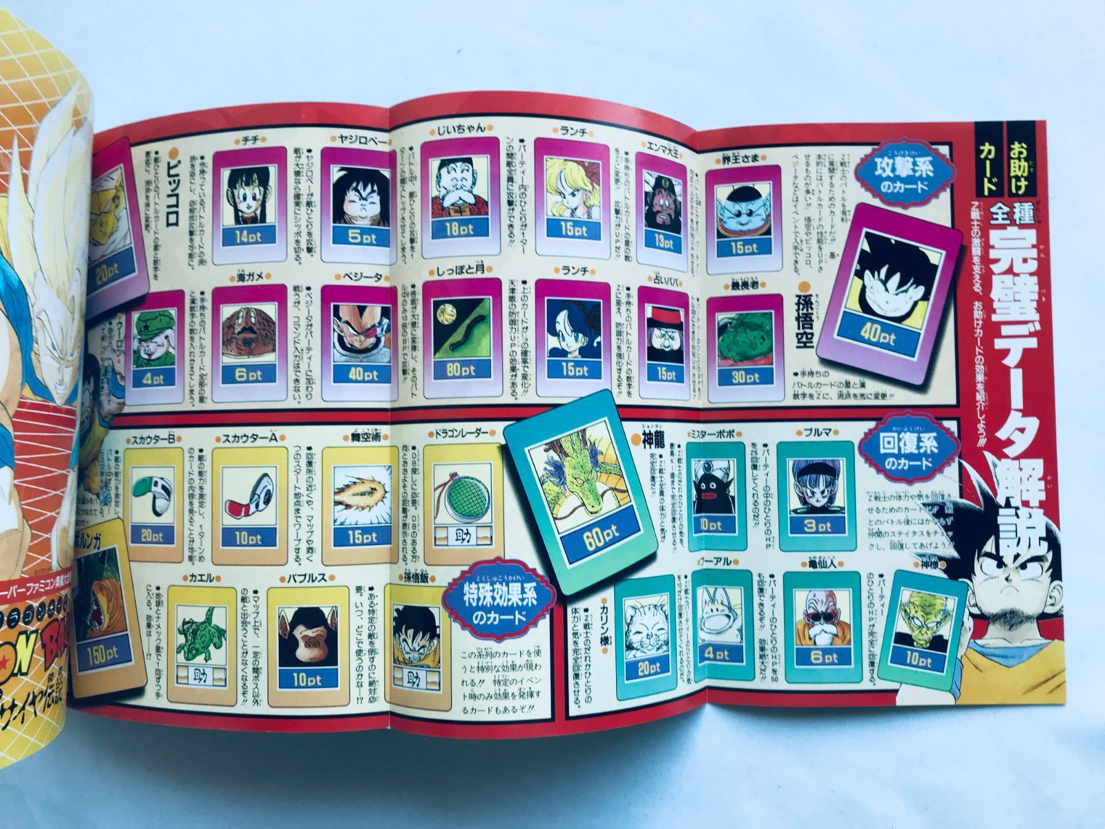 ご自宅用限定お買い得品 ドラゴンボールZ 超サイヤ伝説 SFC 奥義大全書 ポスター 攻略本 アクション