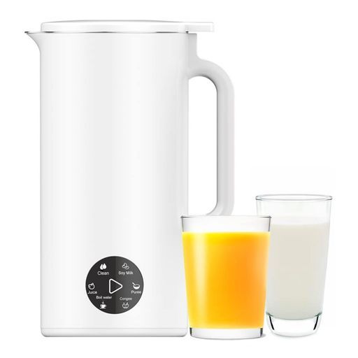 MACOLAUDER豆乳メーカー豆乳 ペースト お粥 お湯 ジュース 洗浄ミキサー雑穀米離乳食野菜ジューサーブレンダー350ml25分で豆乳が作れる濾過不要残滓がない乾燥豆でもOK1-2人用