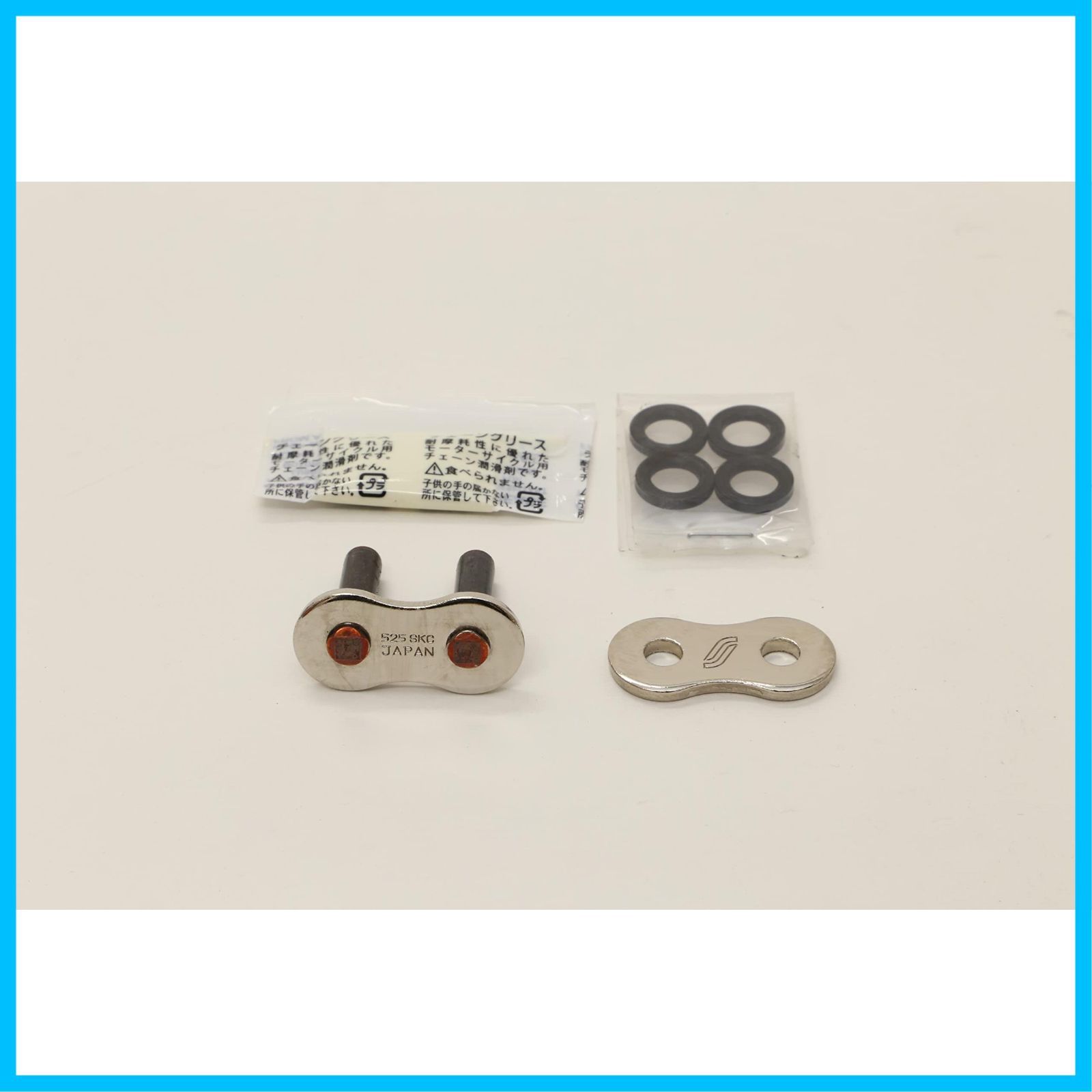 数量 520サイズ 112リンク モーターサイクルチェーン シルバーカラー サンスター