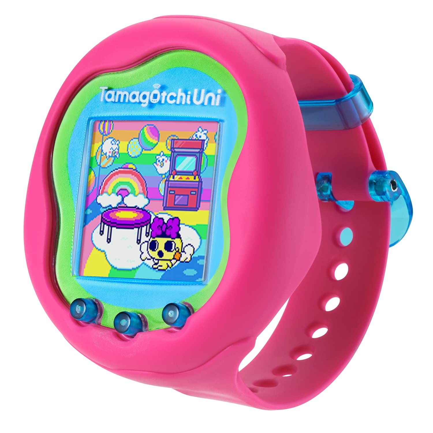 バンダイ(BANDAI) Tamagotchi Uni Pink 【日本おもちゃ大賞2023コミュニケーショントイ部門大賞】【2023年日経優秀製品・サービス賞・日経MJ賞受賞】 [【本体】Pink]