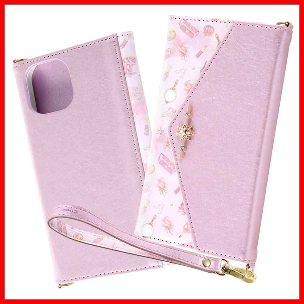 【人気商品】レザー ミラー 手帳型 三つ折り プリンセス キャラクター ストラップ付き/ラプンツェル ディズニー ケース 13 iPhone