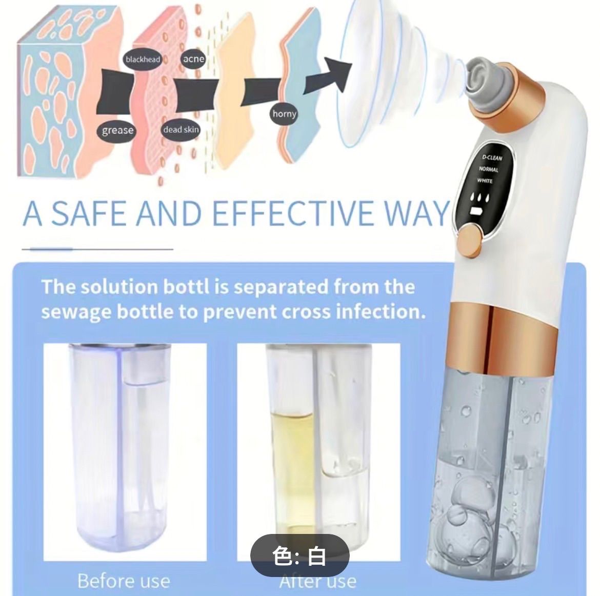 ハイドラ】自宅で毛穴洗浄‼️フォローで30%OFF中‼️ - メルカリ