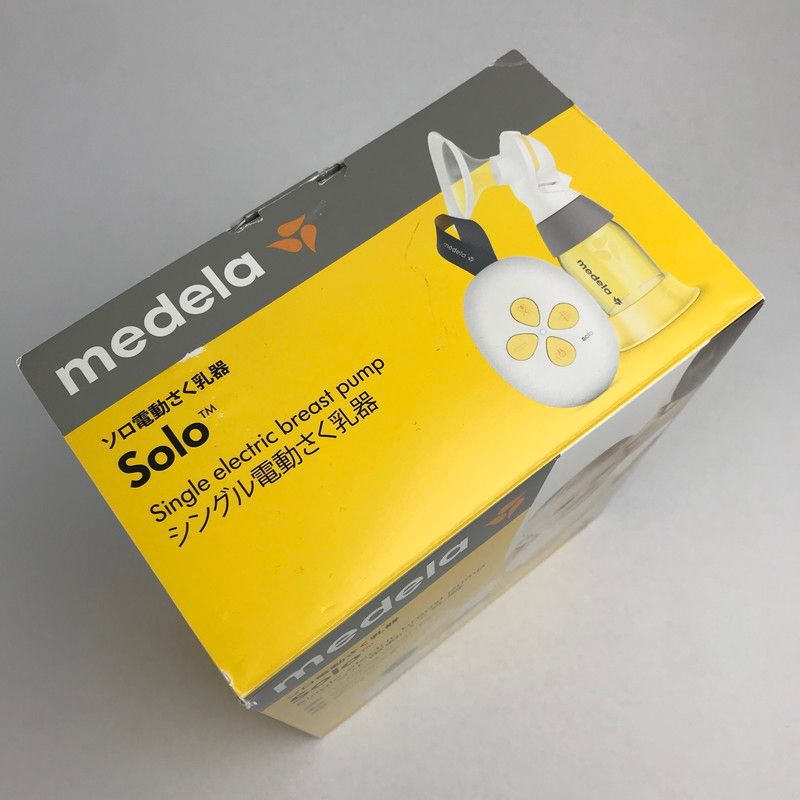 中古品】 medela メデラ ソロ電動さく乳器 Solo シングル電動 中古品】 medela メデラ ソロ電動さく乳器 Solo シングル電動