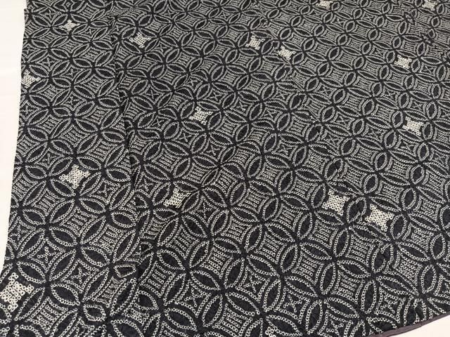 平和屋着物●上質な小紋　絞り　七宝文　正絹　逸品　AABA6472ph 平和屋着物○上質な小紋 絞り 七宝文 正絹 逸品 AABA6472ph - メルカリ