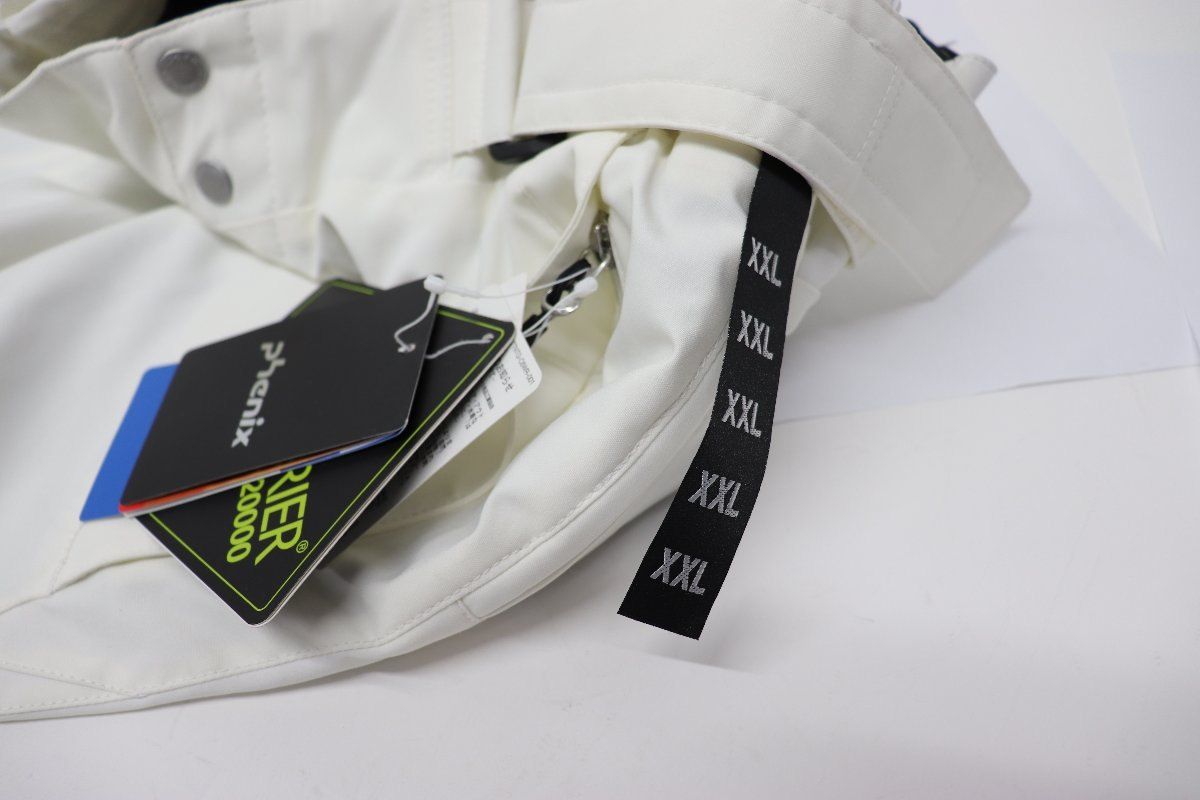 phenix - Phenix フェニックス メンズ スキーサロペット XXL ホワイト PS6720B37 スポーツ スキーパンツ R2502-075 Phenix フェニックス メンズ スキーサロペット XXL ホワイト PS6720B37