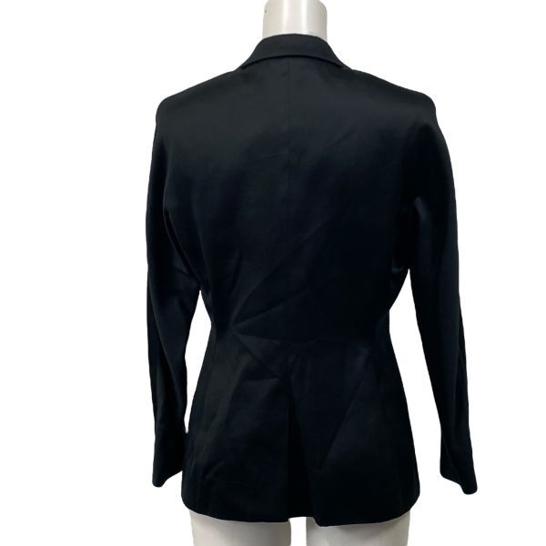 ○◇ 未使用 グッチ GUCCI ジャケット テーラード 黒 コットン100％ 40