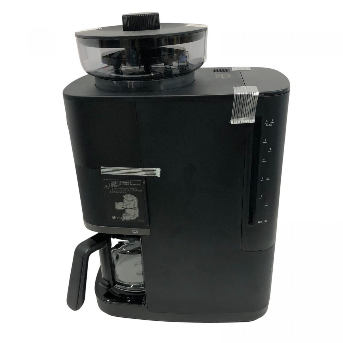 ストロベリー【新品・未使用】siroca コーヒーメーカー ブラック ストロベリー様専用【新品・未使用】siroca コーヒーメーカー