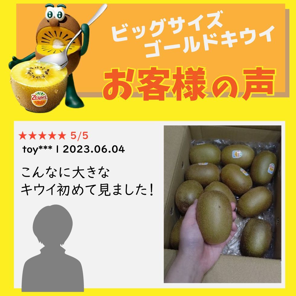 キウイ 果物 ゼスプリ 超大玉 サンゴールドキウイ 2kg（スーパー