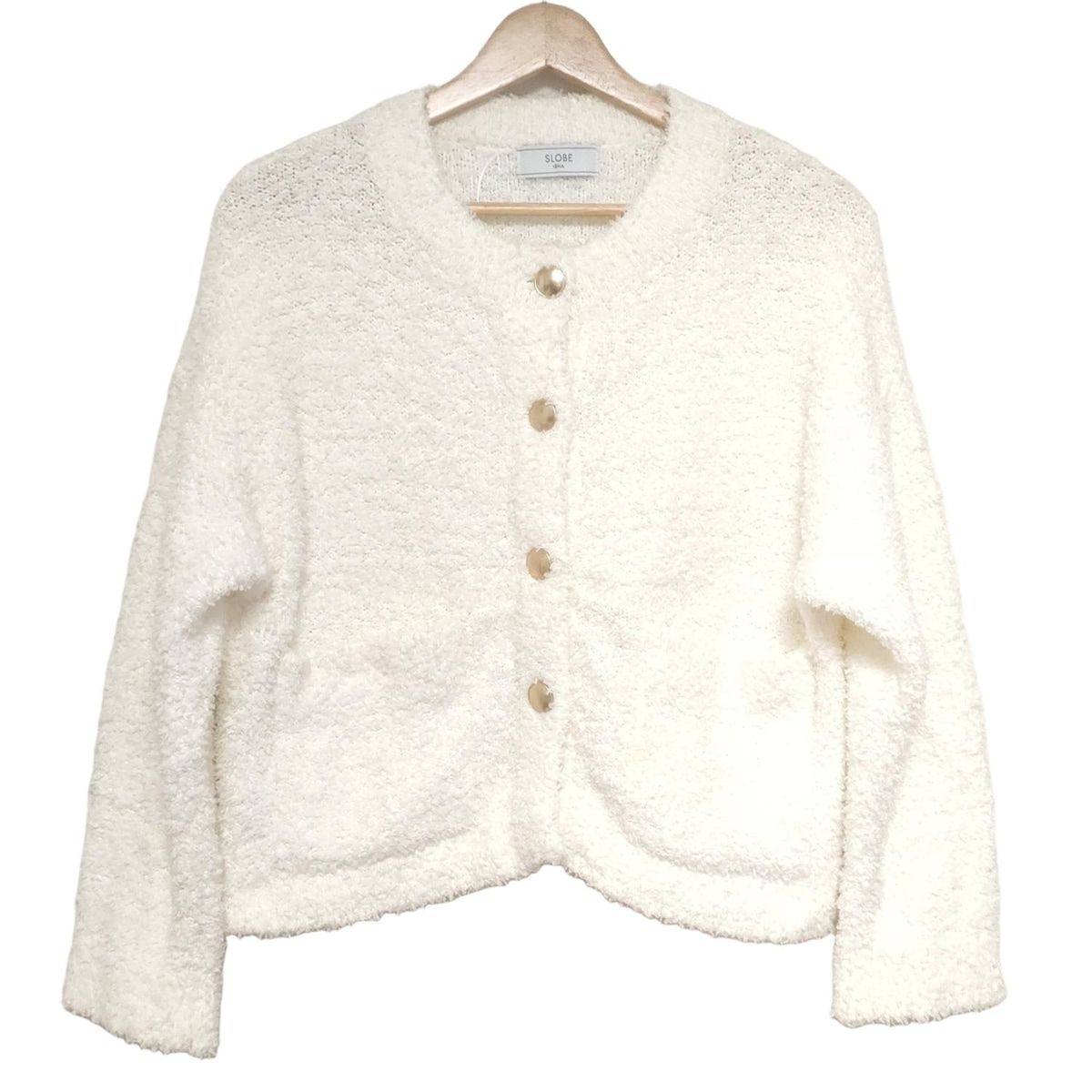 SLOBE IENA スローブイエナ ブルゾン レディース - 白 長袖 秋 冬