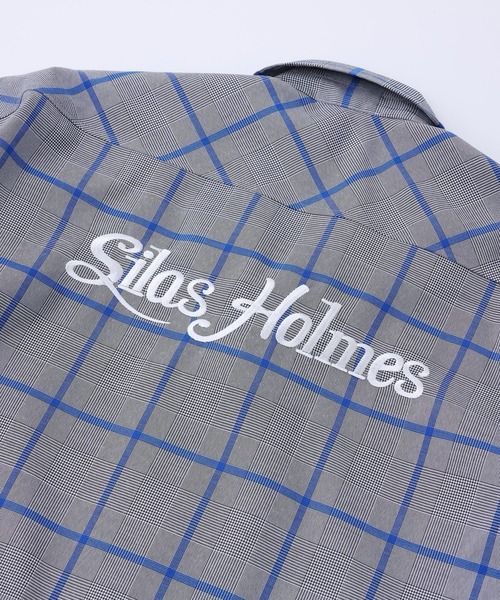 コーチジャケット アウター ブルゾン ジャケット サイラス パーカー 上着 SILAS PLAID COACH JACKET 110231021003 メンズ レディース スプリングコート  シャツ オレンジ