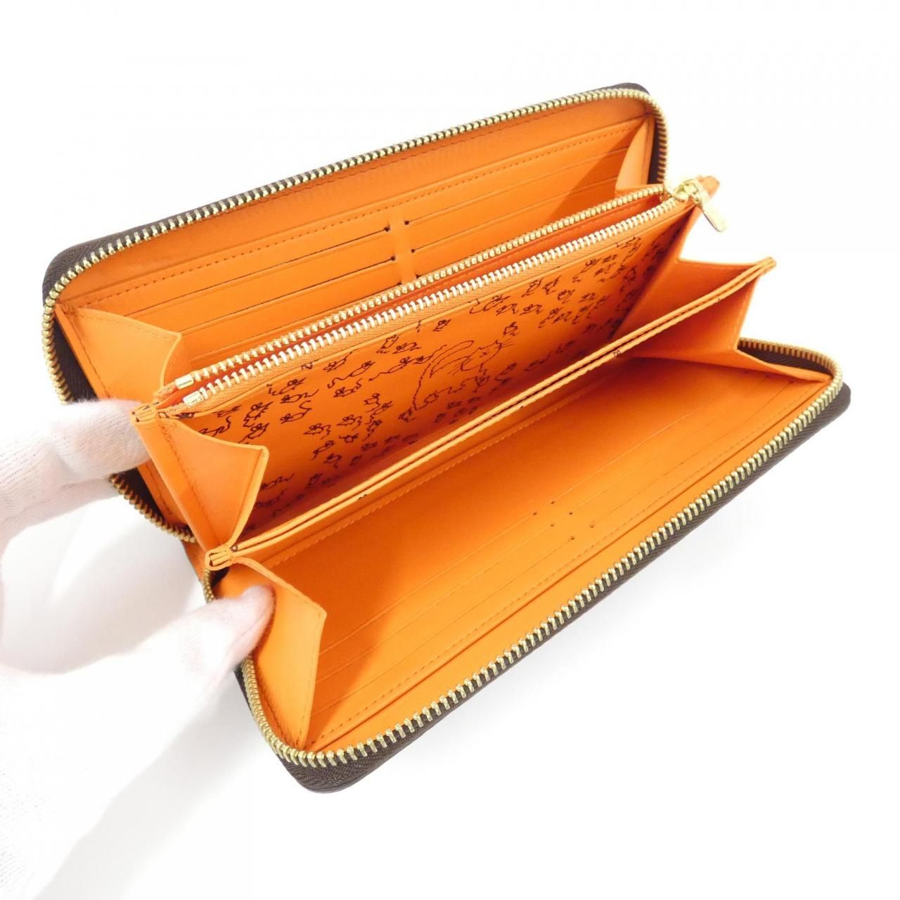 ⭐️極美品 ルイヴィトン キャットグラム ジッピーウォレット M63875 箱付 ルイヴィトン 長財布 トランスフォームド・モノグラム キャット