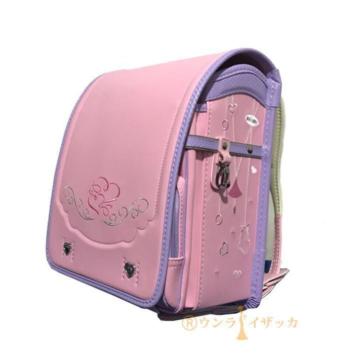 合皮刺繍大容量かわいい強化レザー水A4ファイル対応ワンタッチ自動ロック錠上!-利用不可文字-!