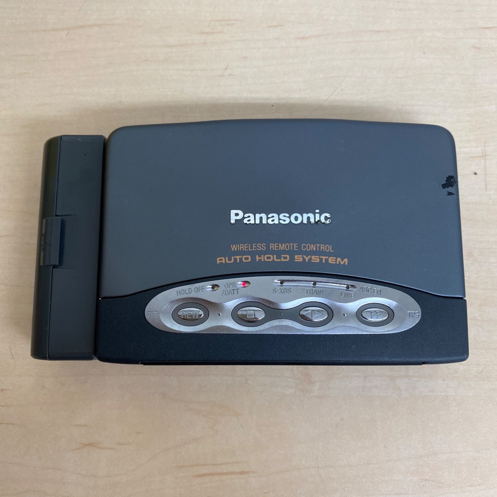 Panasonic RQ-S95 ワイヤレスリモコン付きカセットプレイヤー