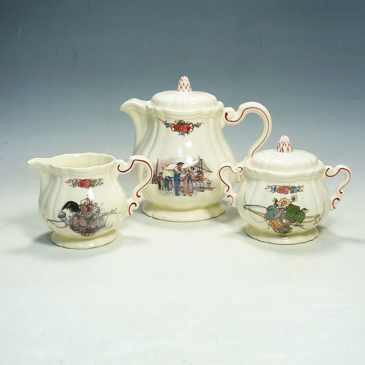 サルグミンヌ 花リム ティーポット Obernai オベルネ - メルカリ