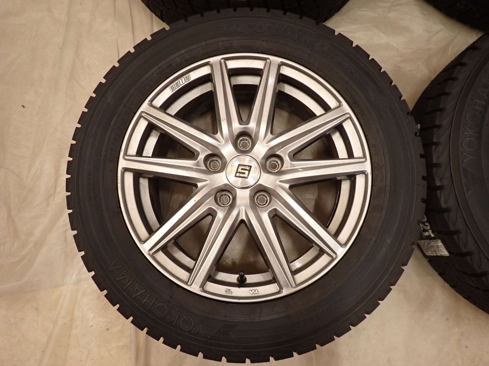 冬 製 4本 会社宛 205 60R16×6.5J 92T ヨコハマ アイスガード IG52C アルミ ノア ヴォクシー ステップワゴン NO D6394 FFCRYSTALESIA_COM