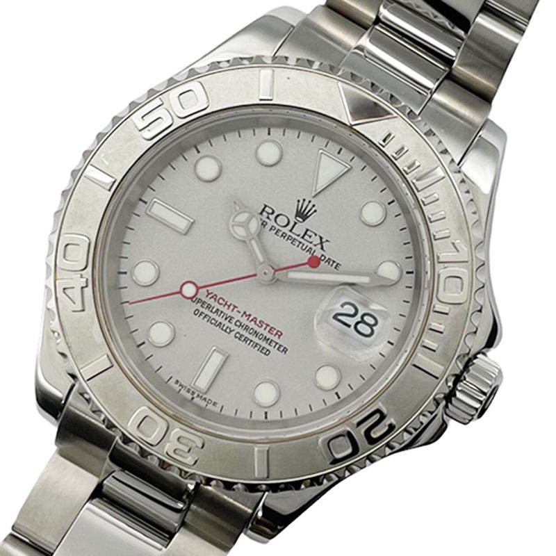 ロレックス ROLEX ヨットマスター F番 16622 SS/PT 自動巻き メンズ