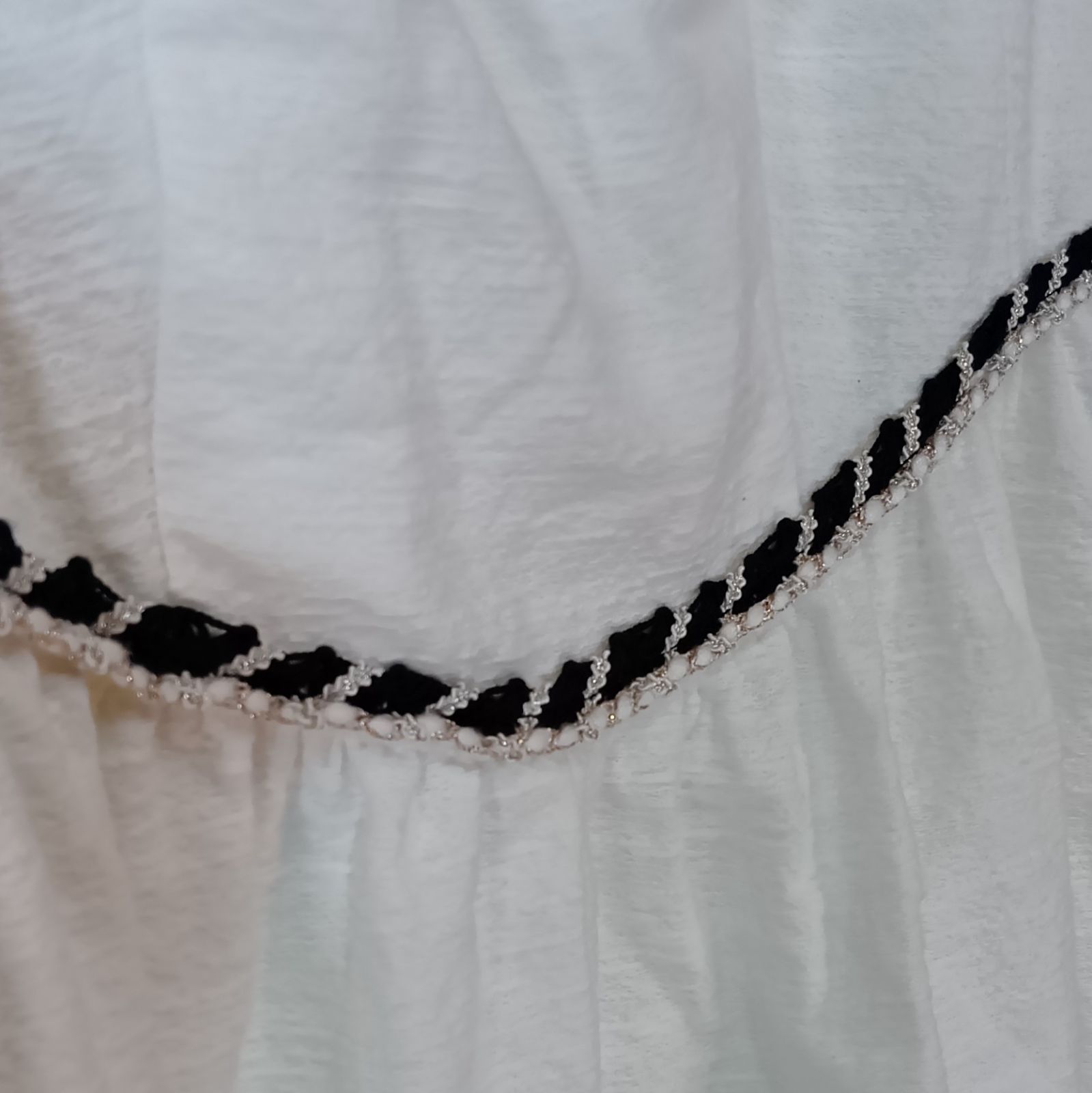 タグ付き】Monaco Tweed Dress ワンピ－ス ノ－スリ－ブ white