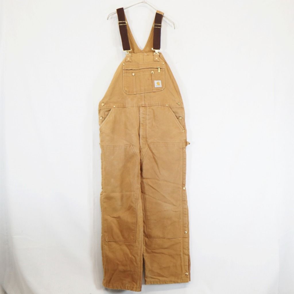 90年代 メキシコ製 Carhartt カーハート オーバーオール ワーク ダック