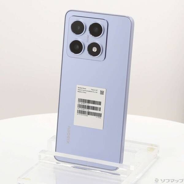 中古品〕 Xiaomi 14T 256GB チタンブルー XIG07 au SIMフリー