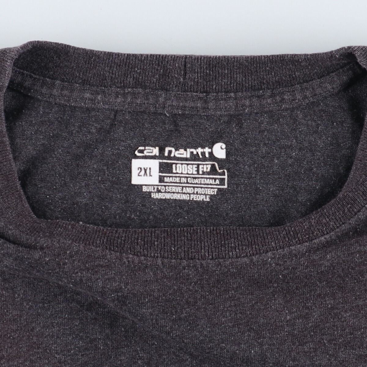 ビッグサイズ カーハート Carhartt Loose Fit 半袖 ワンポイントロゴ