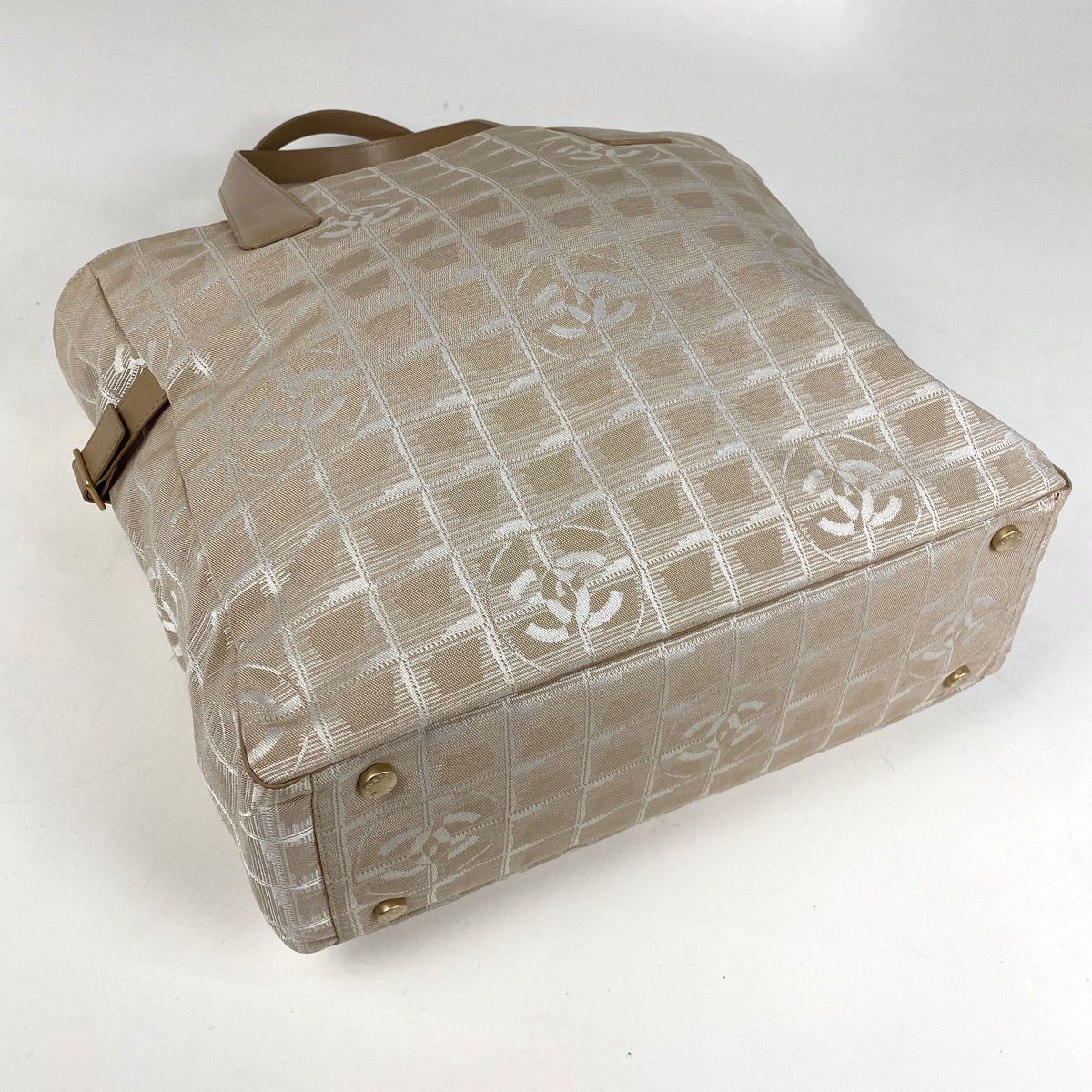 シャネル CHANEL ニュートラベルライン トート GM ココマーク
