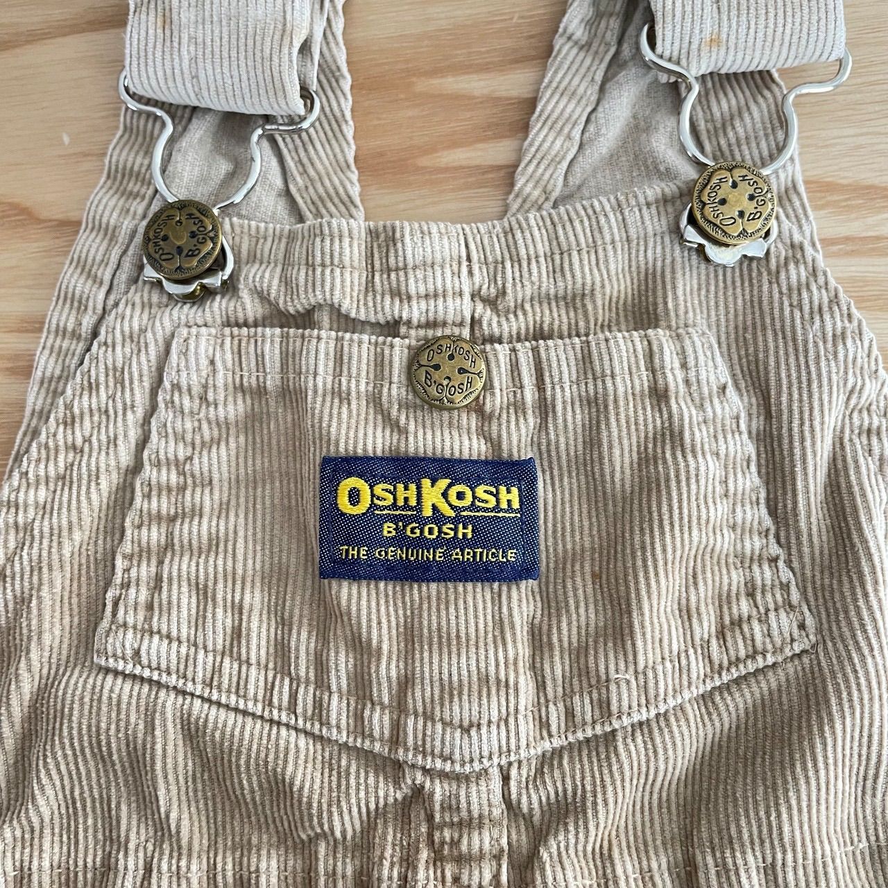 size80-90相当】OSHKOSH オーバーオール アメリカ製 オシュコシュ 