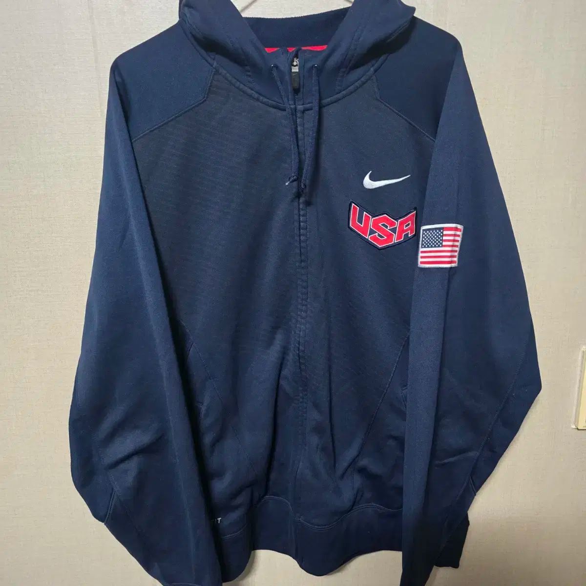 NIKE ナイキ USA 韓国国家代表 フード付きジップアップ 2XL