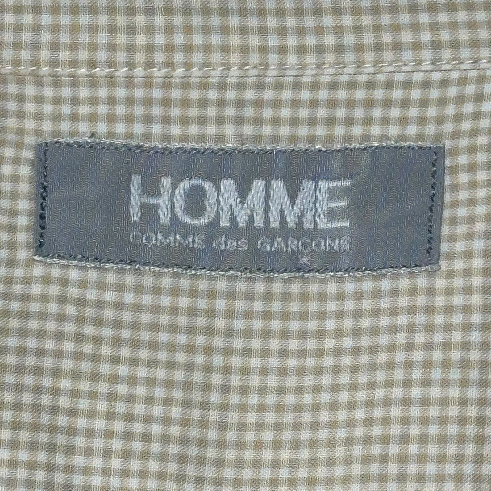 デカオム ワークシャツCOMMEdes GARCONS 80年コムデギャソン COMME des GARCONS HOMME(コムデギャルソンオム) 78~83's Big