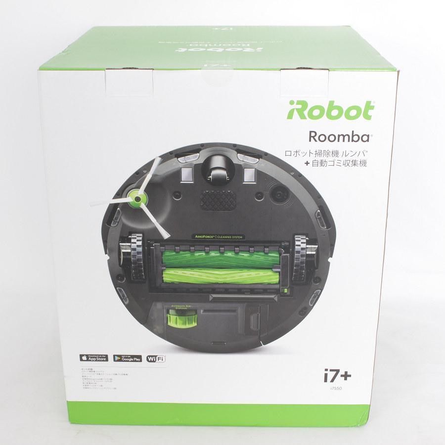 新品未開封】iRobot ルンバ i7+ ロボット掃除機 i755060 自動ゴミ収集機能 クリーンベース アイロボット i7プラス 本体 - メルカリ