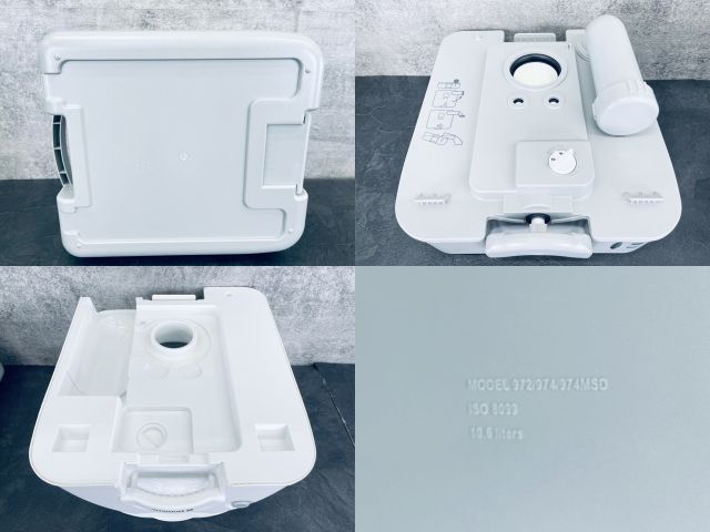 簡易トイレ Dometic 970シリーズ MODEL 972 ポータブル 水洗トイレ キャンプ 非常用 TOILET PRTBL 514453 SKLAD-KIRPICHA_RU