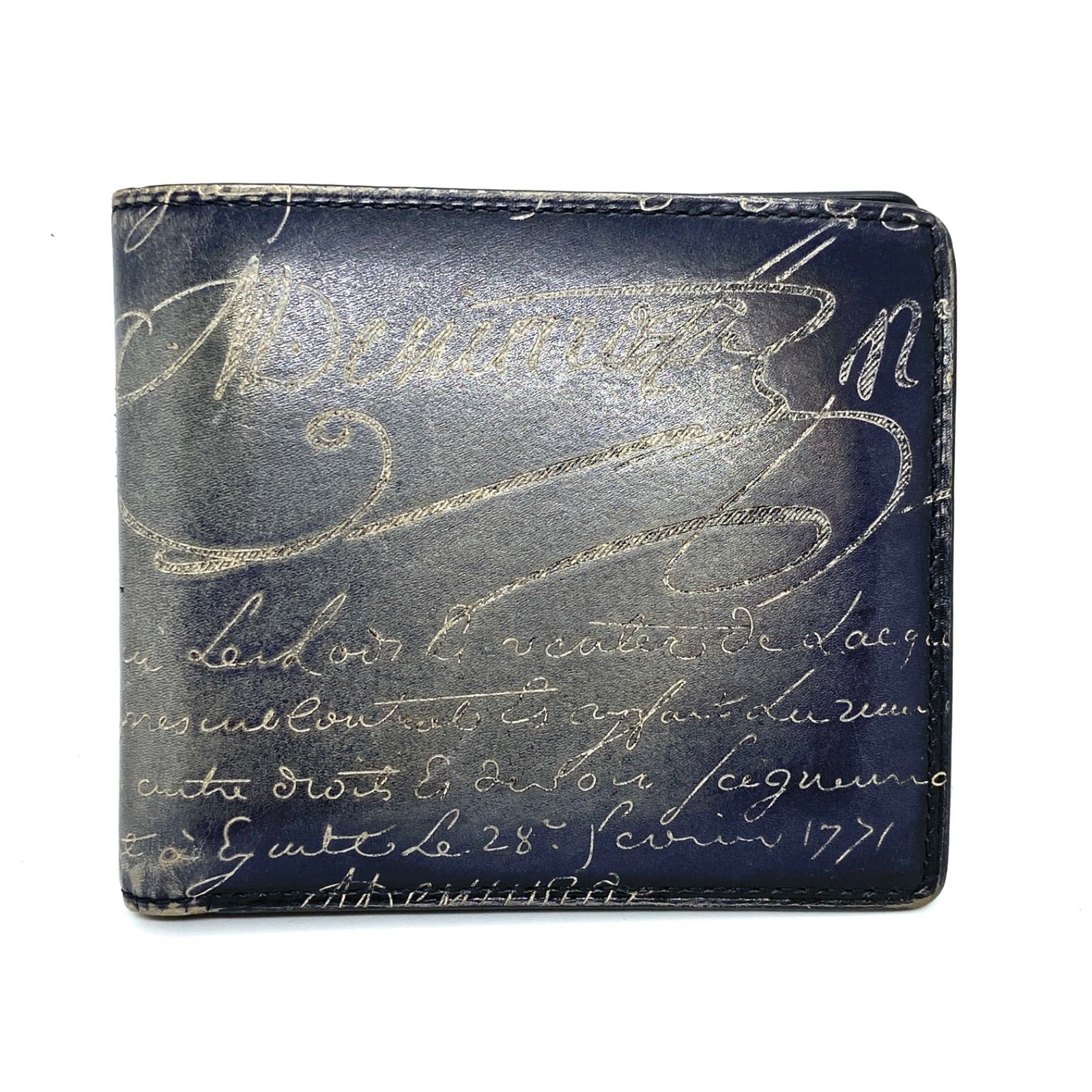 BERLUTI ベルルッティ パティーヌ メンズ 2つ折り財布