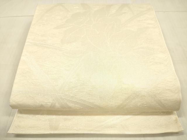 平和屋着物＊夏物 六通柄 本袋帯 日の出蘭 ヒノデラン 銀糸 正絹