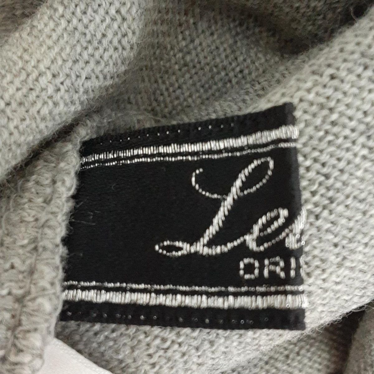leilian - Leilian(レリアン) 半袖セーター サイズ11 M レディース美品  - ライトグレー タートルネック Leilian(レリアン) 半袖セーター サイズ11 M レディース美品