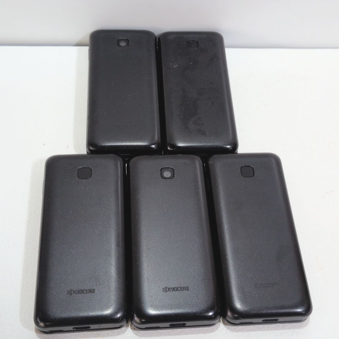 GRATINA KYF42 au ブラック 5台セット 中古ガラホ - メルカリ