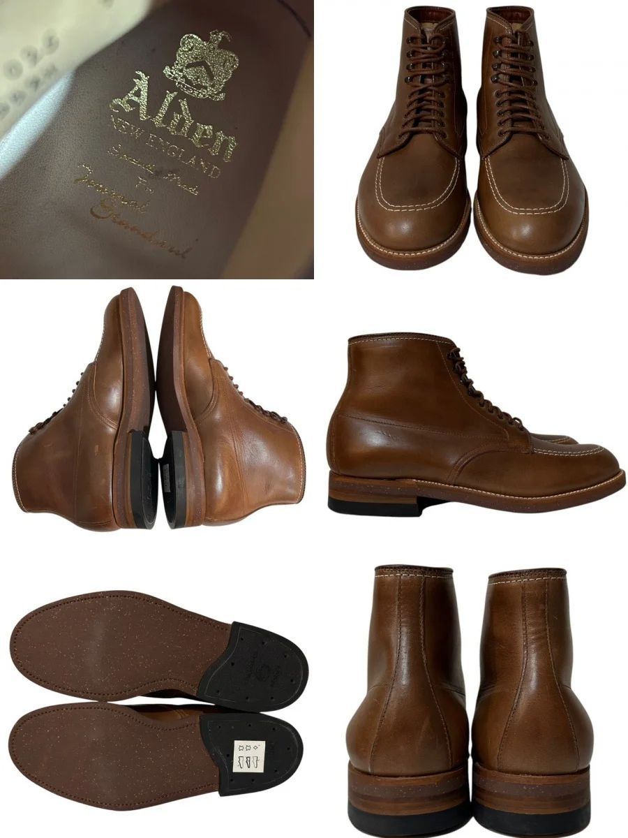 【別注】オールデン インディブーツ 41146H クロムエクセルレザー US8 別注】オールデン インディブーツ 41146H クロムエクセルレザー US8