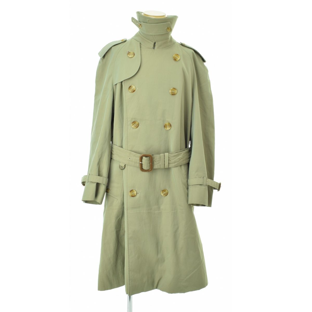 70~80s aquascutum イングランド製 トレンチコート ダブル 70~80s aquascutum イングランド製 トレンチコート ダブル