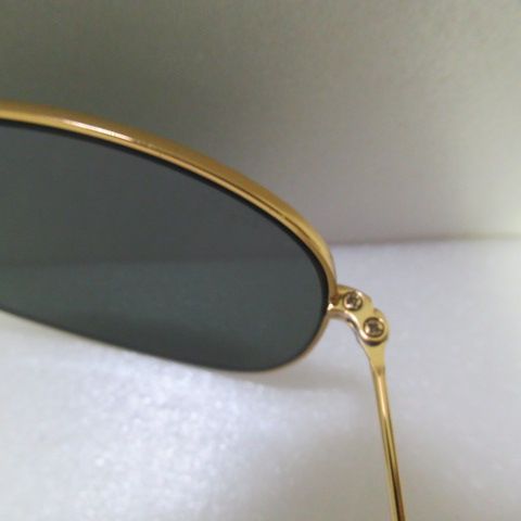 Ray-Ban レイバン COKPIT コックピット 001 RB3362 ゴールド グリーン ケース付 used サングラス メンズ ユニセックス 人気 定番 R642