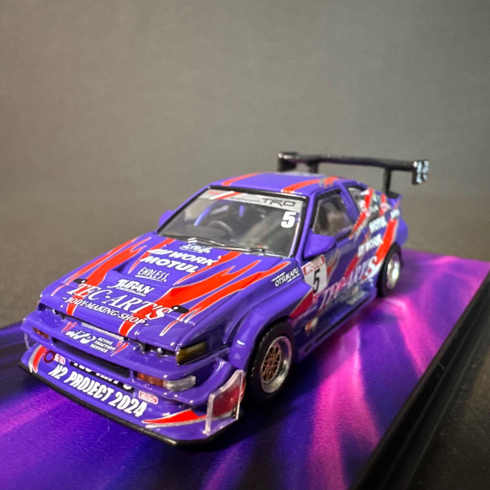 INNO 1/64 テックアート トヨタ スプリンター トレノ AE86 N2PROJECT