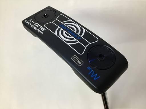 オデッセイ Ai-ONE TRI-BEAM 1W CS 34インチ パター PT STROKE LAB 90 スチール フレックスその他 メンズ 男性用 右利き 右用 Bランク ゴルフクラブ